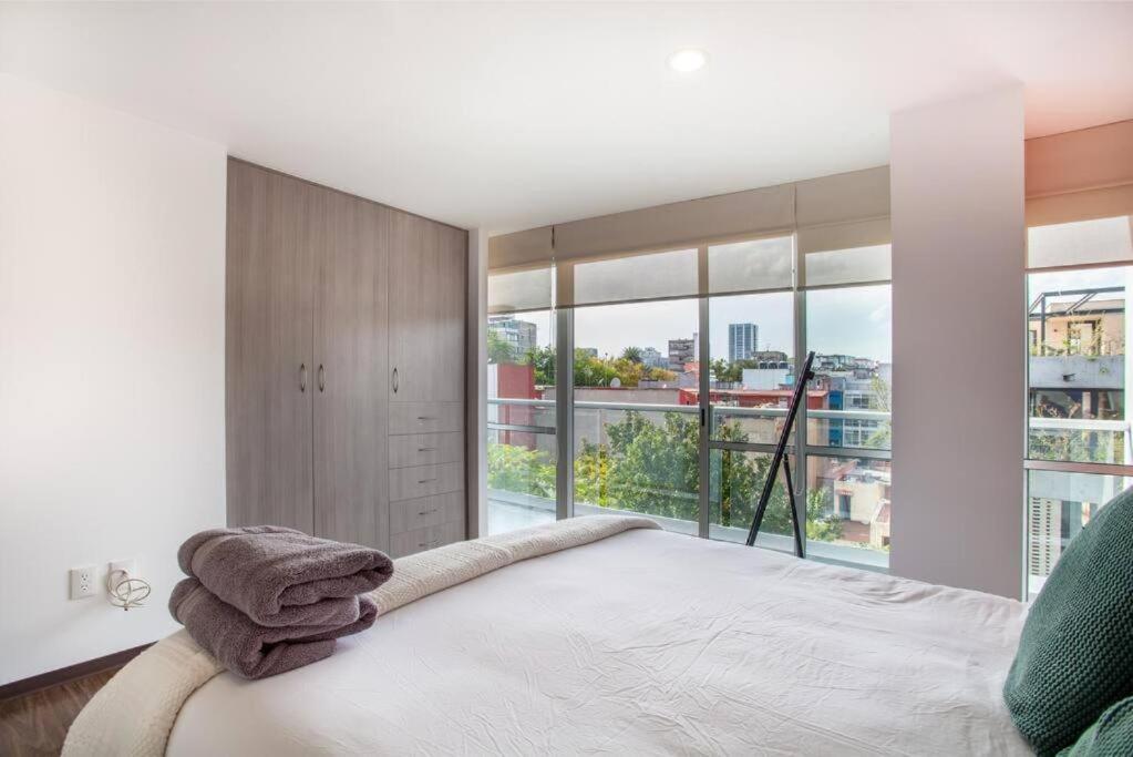 멕시코 시 Corazon De Condesa 3 Departamentos - 200Mbps Wifi, Roof, Gym 아파트 호텔 외부 사진