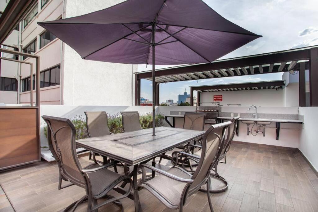 멕시코 시 Corazon De Condesa 3 Departamentos - 200Mbps Wifi, Roof, Gym 아파트 호텔 외부 사진