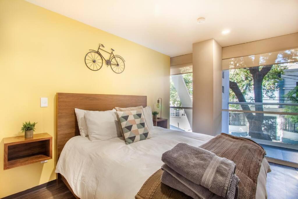 멕시코 시 Corazon De Condesa 3 Departamentos - 200Mbps Wifi, Roof, Gym 아파트 호텔 외부 사진