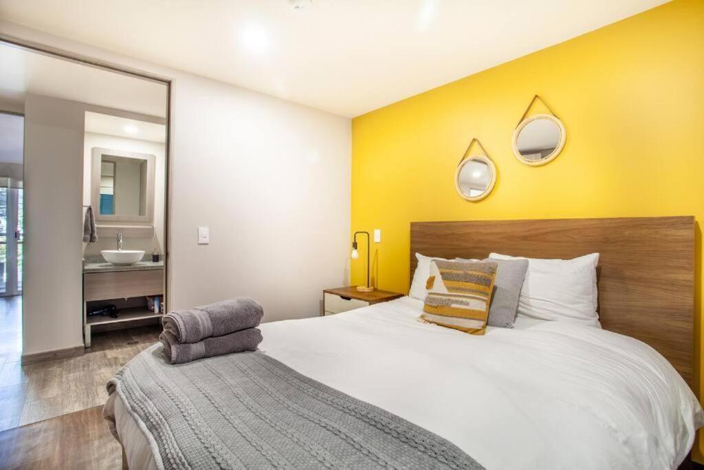 멕시코 시 Corazon De Condesa 3 Departamentos - 200Mbps Wifi, Roof, Gym 아파트 호텔 외부 사진