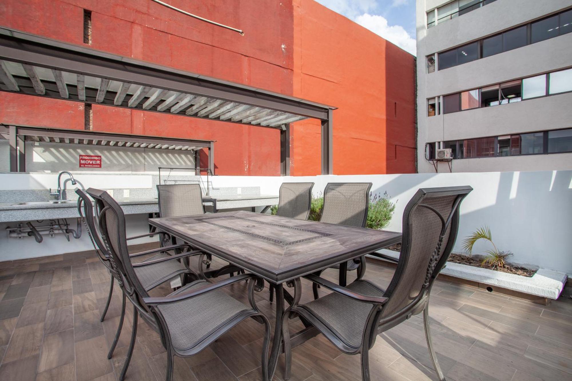 멕시코 시 Corazon De Condesa 3 Departamentos - 200Mbps Wifi, Roof, Gym 아파트 호텔 외부 사진