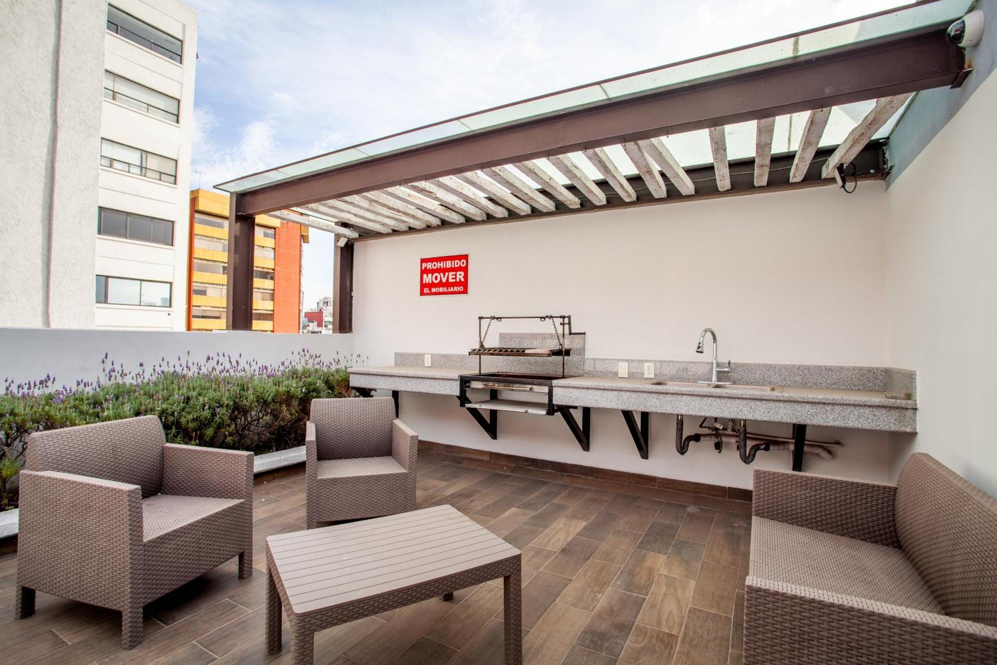 멕시코 시 Corazon De Condesa 3 Departamentos - 200Mbps Wifi, Roof, Gym 아파트 호텔 외부 사진